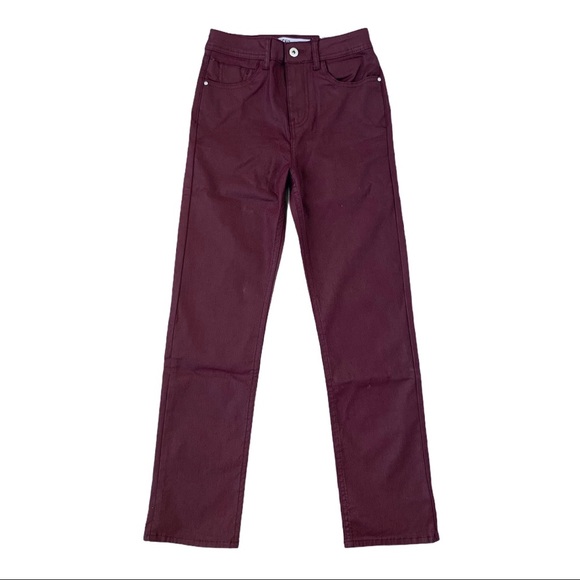 🌸New🌸 Zara Coated Slim Fit Pants Size 34 / 2 NWT - Picture 15 of 15